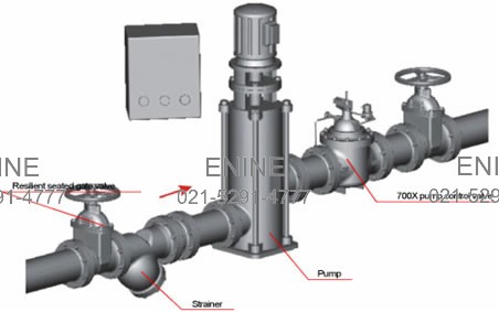 Typical Installation of Solenoid Float Control Valves