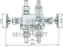 Structure of QFF3 3-Valve Manifold pic 2 