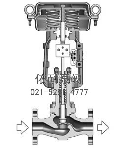 型号：CV3000-HLC  小口径笼式单座气动调节阀