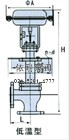 ZJHS薄膜角式单座气动调节阀  外形尺寸图2